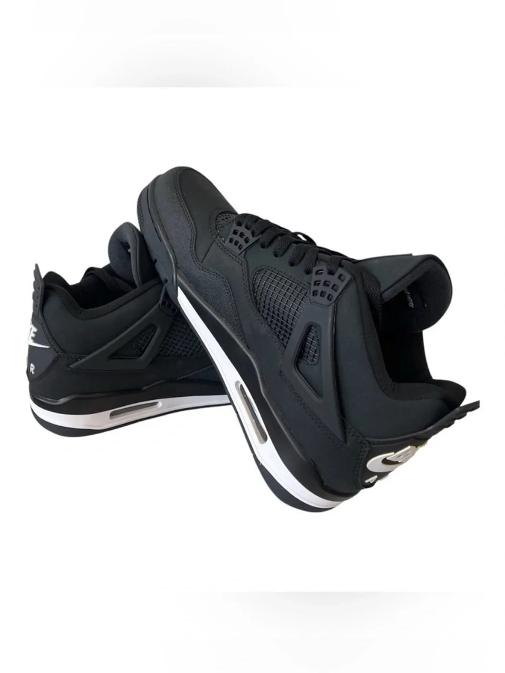 Air Jordan 4 Retro OG SP Men's Black /White Athletic Sneaker - Classic - Picture 5 of 7
